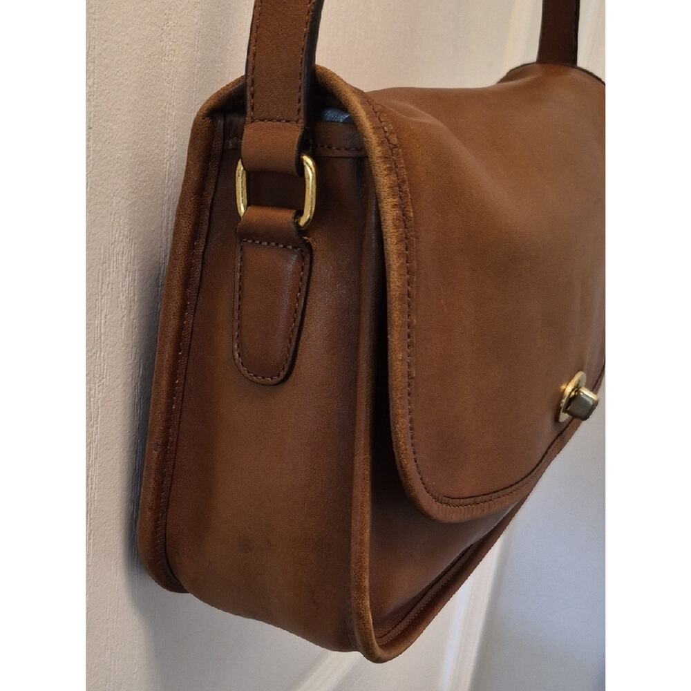 Coach City Bag Tan Leather Shoulder Crossbody Bag and Wallet Set Checkbook 9790 - Picture 6 of 16